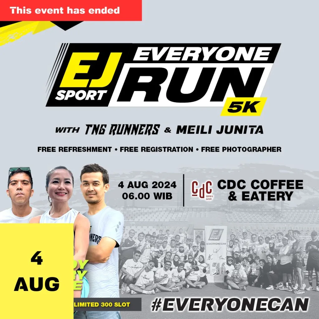 Everyone Run 5K with TNG Runners Goes to Tangerang