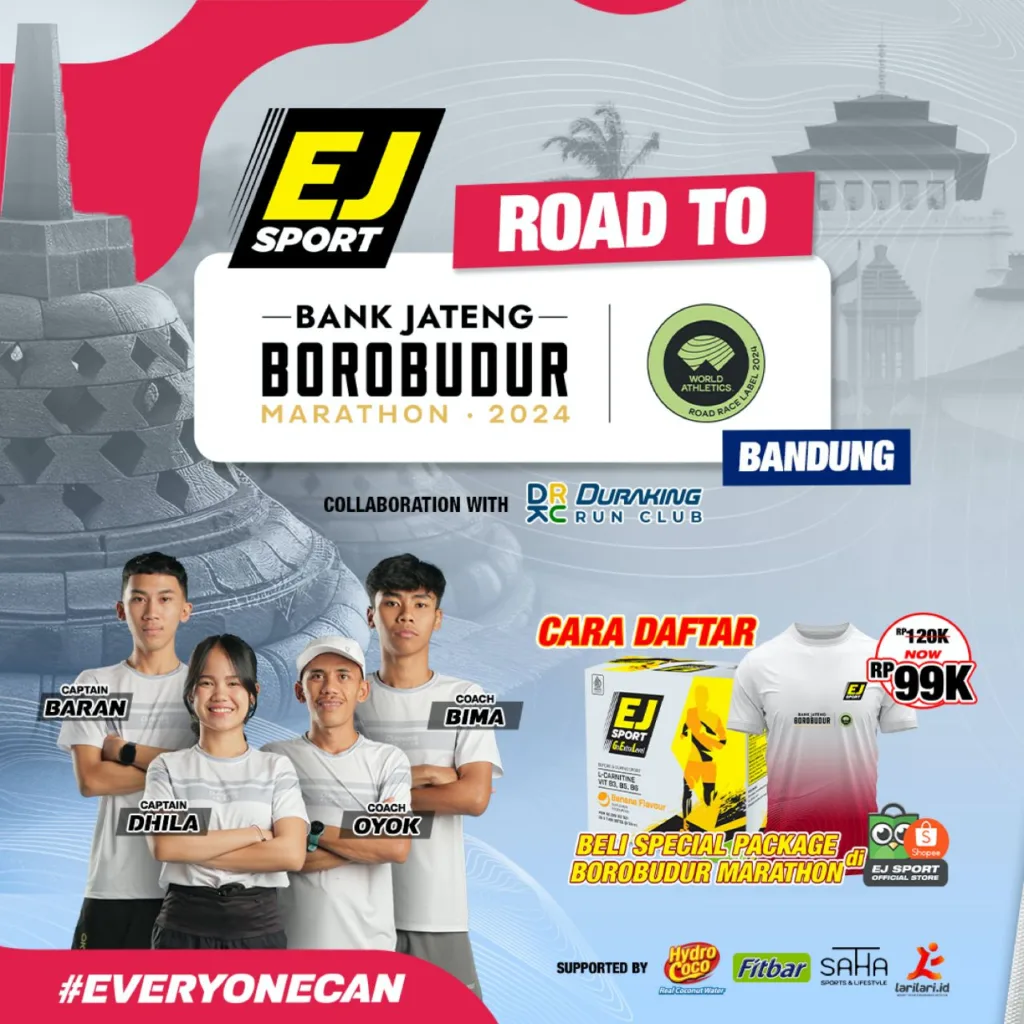 EJ Sport Road to Borobudur Marathon Bandung