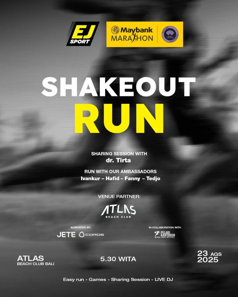 EJ Sport Shake Out Run Maybank Marathon 2025